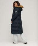 Fuji Longline Puffer Jacket - Nordic Chrome Navy
