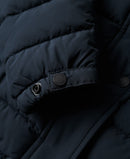 Fuji Longline Puffer Jacket - Nordic Chrome Navy