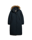 Fuji Longline Puffer Jacket - Nordic Chrome Navy