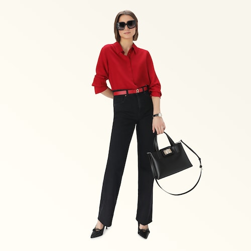 1927 Medium Tote - Nero