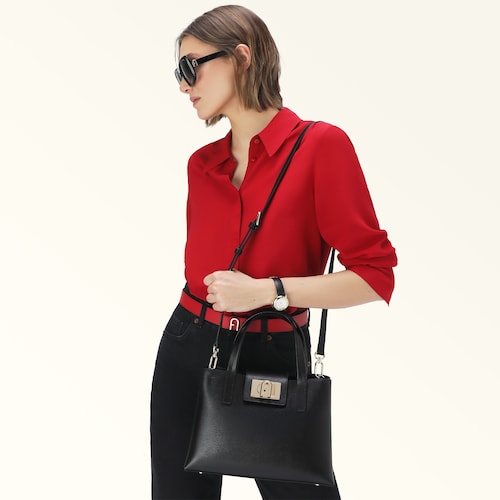 1927 Medium Tote - Nero