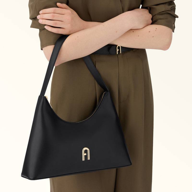 Diamante S Shoulder Bag - Nero