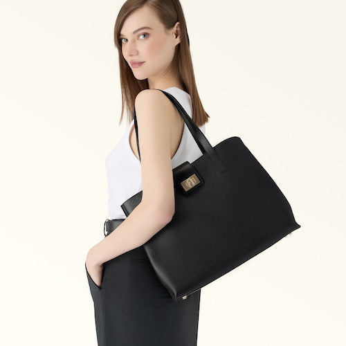 Furla 1927 Large Tote - Nero
