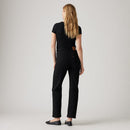 Ribcage Straight Ankle Jean - Black Sprout