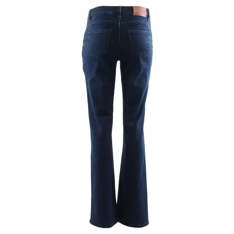 Wendy Tummy Tuck Bootcut Jea - Mid Indigo