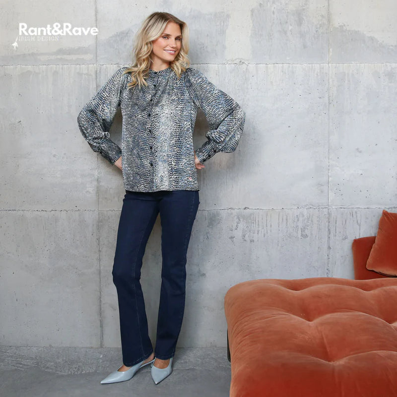 Wendy Tummy Tuck Bootcut Jea - Mid Indigo