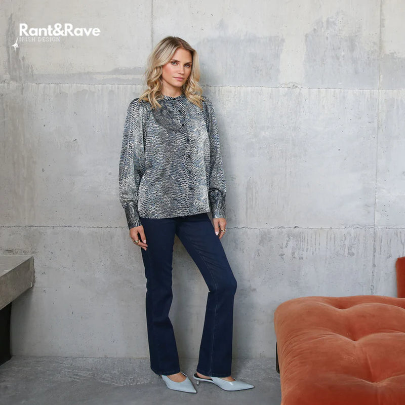 Wendy Tummy Tuck Bootcut Jea - Mid Indigo