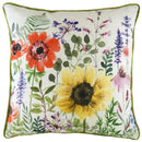 Wild Flowers Emma Square Cushion 43x43cm