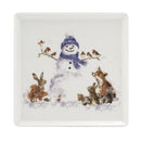 7" Square Christmas Plate
