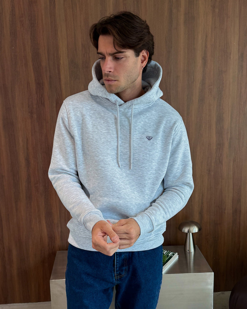Understated Hoodie - Grey