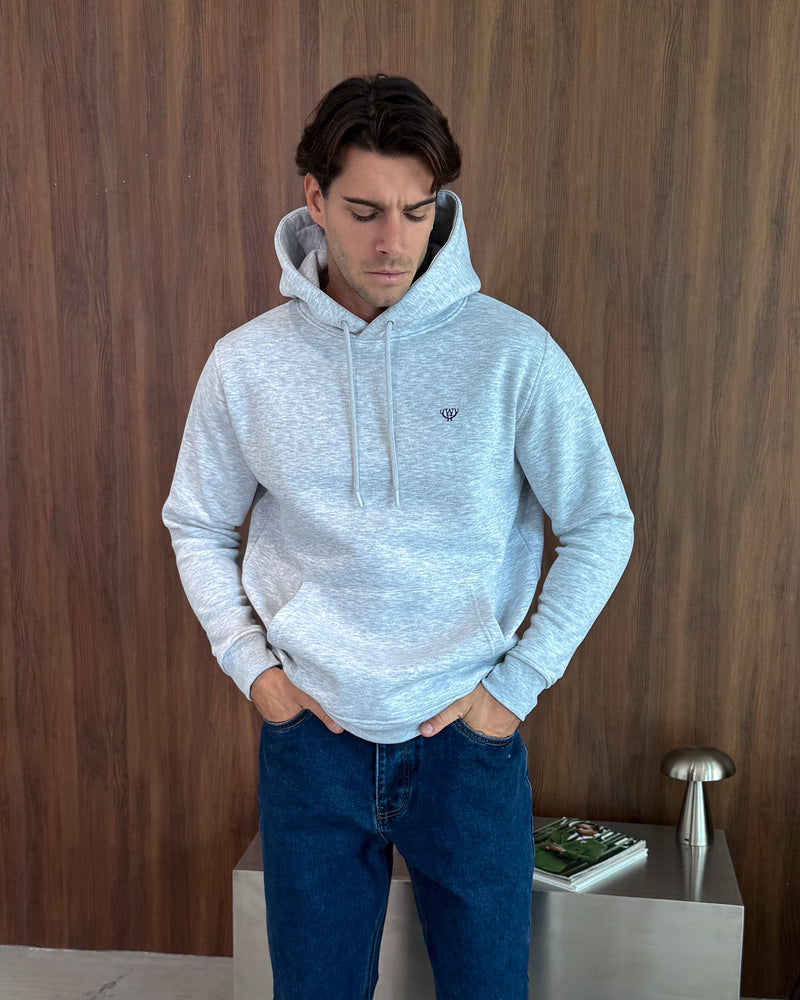 Understated Hoodie - Grey