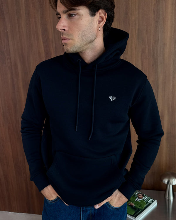 Understated Hoodie - Navy