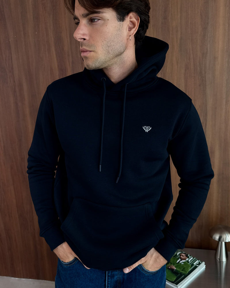 Understated Hoodie - Navy