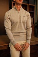 1/4 Zip Jumper - Grey