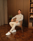 1/4 Zip Jumper - Grey