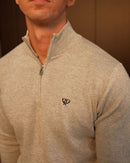 1/4 Zip Jumper - Grey