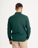 1/4 Zip Jumper - Hunter Green