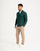 1/4 Zip Jumper - Hunter Green
