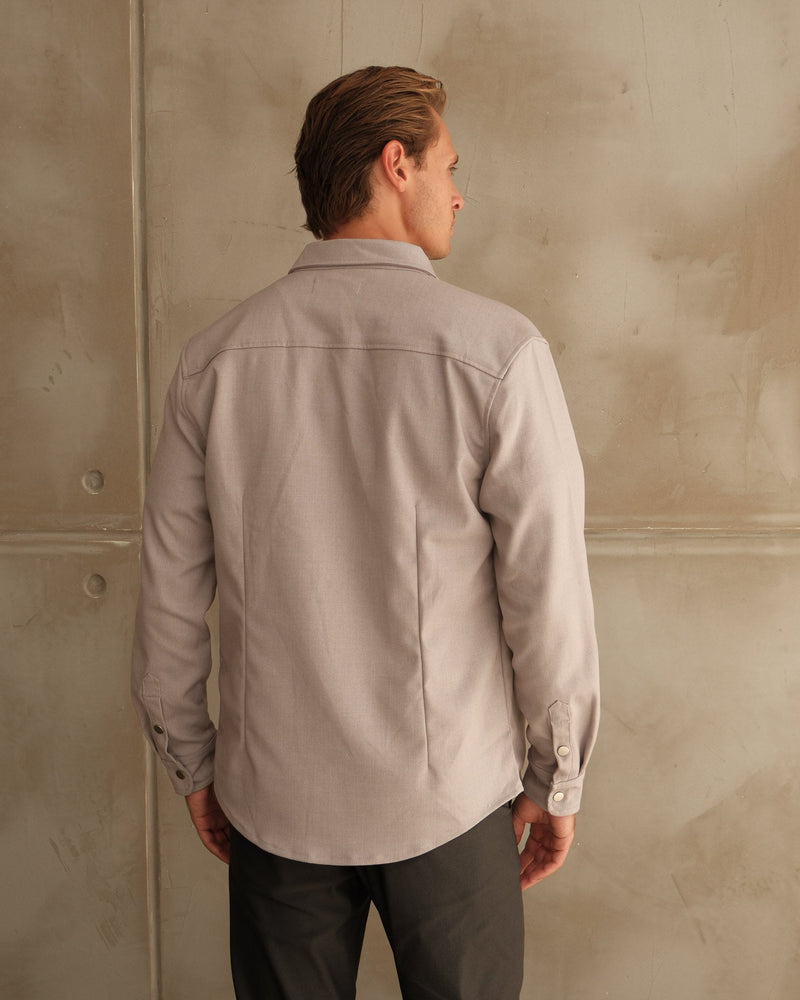 Mason Overshirt - Grey
