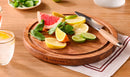 Round Acacia Wood 30CM Serving Board