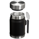 Legendary Food Jar + Spork 0.41L - Black