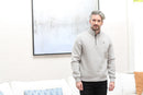Wesley 1/2 Zip Sweatshirt - Putty