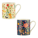Wild Flowers Fine China 400ml Assorted Mug