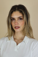 Wilde Cotton Layering Shirt - White