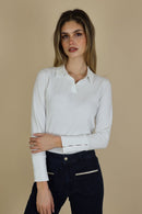 Wilde Cotton Layering Shirt - White
