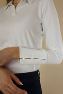 Wilde Cotton Layering Shirt - White
