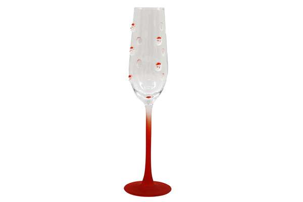 26cm Santa Champagne Glass