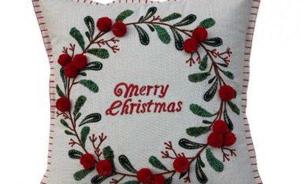 45x45cm Merry Christmas Square Cushion