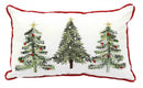 30 x 71cm Christmas Trees Cushion