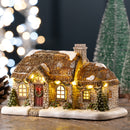 Stone Thatched Cottage LED