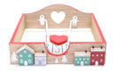 18.5cm Christmas House Napkin Holder
