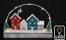 Christmas Houses & Trees with LED Arch