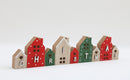 39cm Wooden House Word Decoration