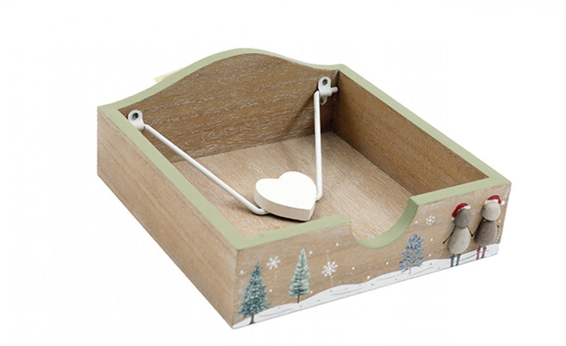 18.7cm Pebble Napkin Holder