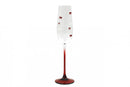 Bow Embossed Champagne Flute