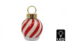 12x14cm Rotating LED Bauble