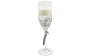 Glitter Jelly Candle - Silver