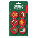 Christmas Staples Bag Clips
