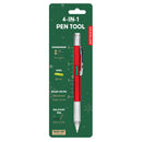 Red Multi Tool Pen
