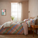 Signature Stripe Duvet Cover Set - Multi-Coloured