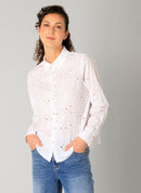 Rahiq Plain Shirt - Off White