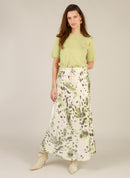 Iman Plain Round Neck T-Shirt - Linden