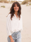 Kelis Lace Shirt - Off White