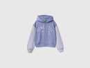 Girls Logo Zip Hoodie - Blue