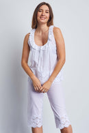 Capri Pyjama - White