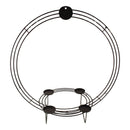 74cm Metal Wreath Display Candleholder
